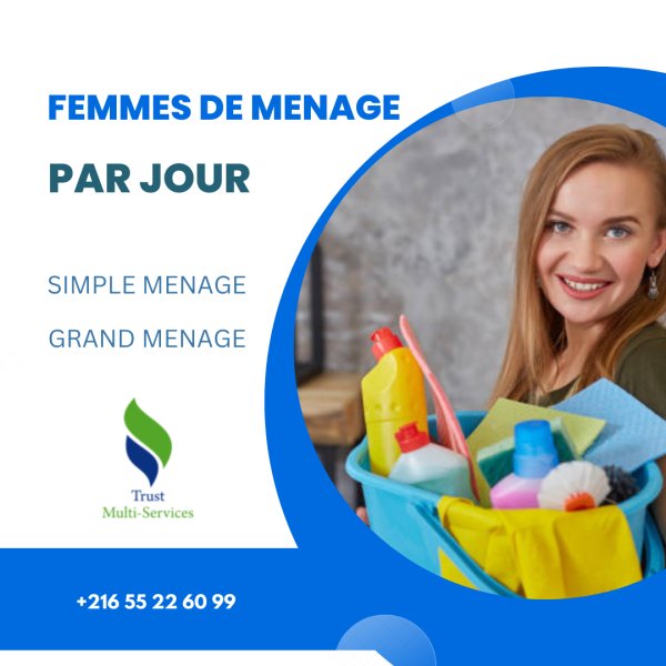 FEMMES MENAGE CITE ENNASR L'Ariana Tunisie