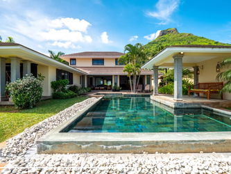 TAMARIN - Villa 4 chambres avec piscine et une magnifique vue mer