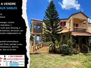 Vente maison pointe aux sables Port Louis Ile Maurice
