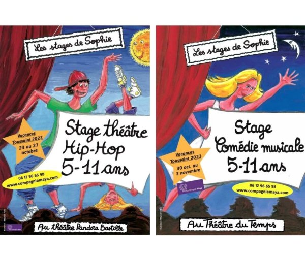Stages ans Théâtre/Hip-hop ou Comédie Musicale Toussaint Paris