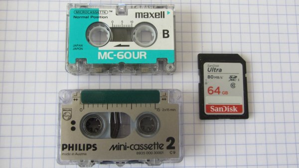 Transfert mini-cassette audio Philips 30 fichier MP3 Pro 320k Côtes d'Armor