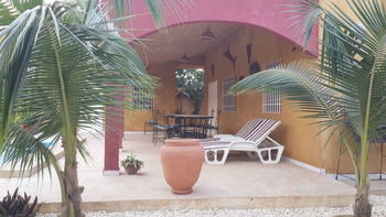 Location villa piscine Warang Nianing Saly Portudal Sénégal
