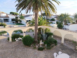 vue dans le jardin