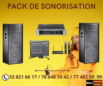 Annonce PACK COMPLET SONORISATION PROFESSIONNELLE DAKAR 01 Sénégal