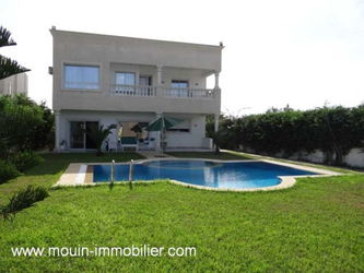 Vente VILLA JOYS Hammamet Zone Théâtre Nabeul Tunisie