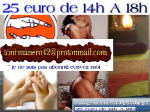 Annonce massage naturiste corps complet pour communautÉ lgbt Saint-Chamond