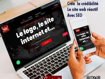 La création du site web