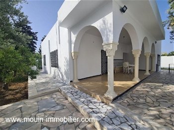 Location Villa Daniella zone theatre Hammamet Tunisie