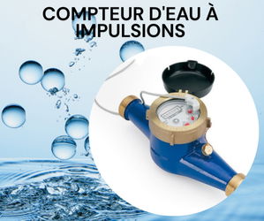Compteur à Impulsion Haute Précision pour Osmoseur RO