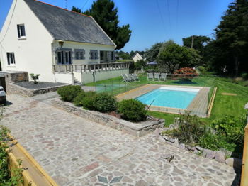 Vente Maison Néo Bretonne Piscine 200 mètres Pied Plage D&#039;Erquy Côtes d&#039;Armor