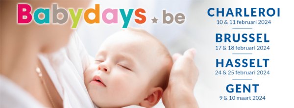 Babydays Hasselt februari 2024 Belgique