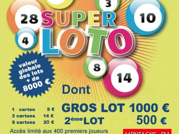 Affiche Loto Rotary Montmelian