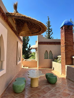 salon berbère terrasse