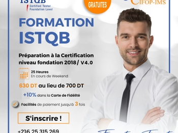 Devenir Testeur logiciel certifié ISTQB Tunis Tunisie