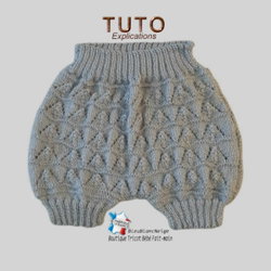 patron tuto tricot bébé ensemble bb brassière, Bloomer, bonnet, chaussons