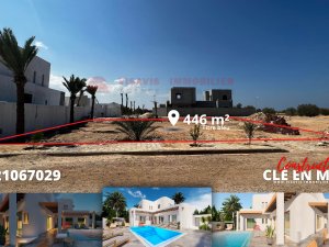 vente plan djerba projet titre bleu zone urbaine Tunisie