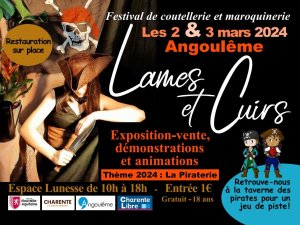 Lames et Cuirs 2024, festival de coutellerie et maroquinerie