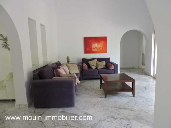 location villa caroubier hammamet tunisie