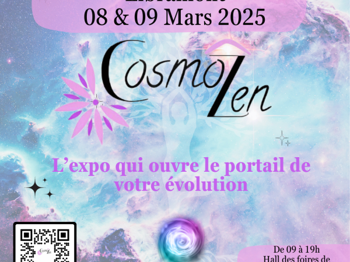 Annonce CosmôZen Salon Bien-être Libramont Bastogne Belgique