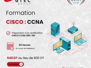 réduction 20% formation réseaux cisco ccna associate Tunis Tunisie