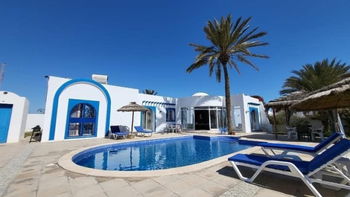 villa location piscine djerba Tunisie