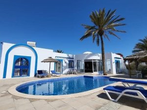 villa location piscine djerba Tunisie