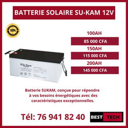 Batteries solaires