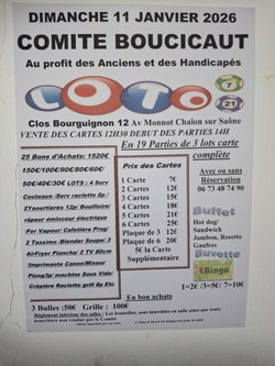 Loto Comité Boucicaut