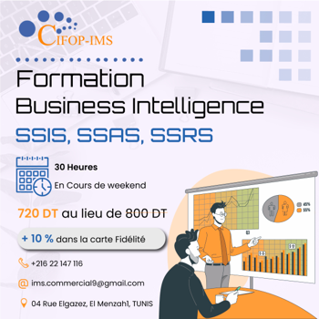 Formation BI Business Intelligence Tunis Tunisie