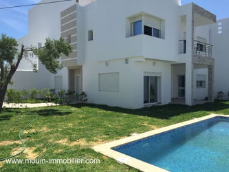 Location villa anitta hammamet zone theatre Tunisie