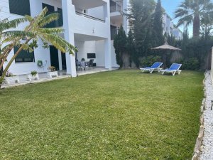 Location appartement jardin barbate Cadix Espagne