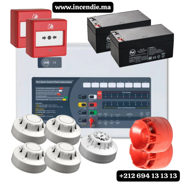 Centrale détection incendie