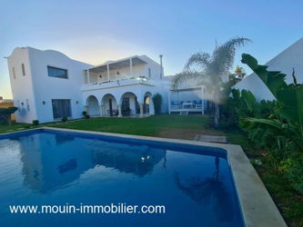 Vente VILLA GIZELE Hammamet Zone Théâtre Tunisie