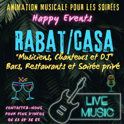 Animation musical Rabat-casa