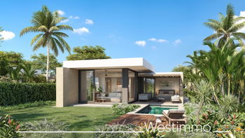 Luxueuse villa 2 chambres à Haute Rive