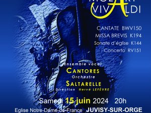 Affiche concert Juvisy 15 juin