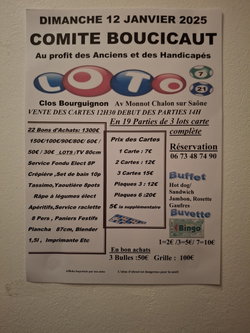LOTO COMITE BOU CICAUT