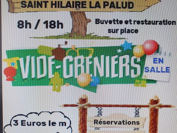 vide grenier intérieur Saint-Hilaire-la-Palud Deux Sèvres