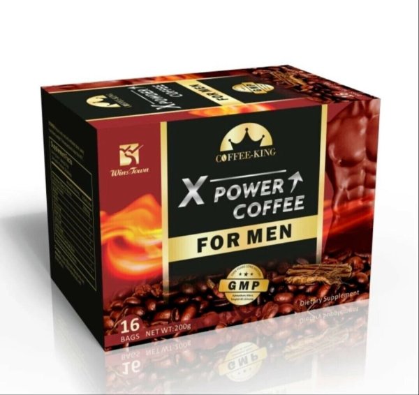 X Power Coffee For Men Traitement aphrodisiaque 16sachets