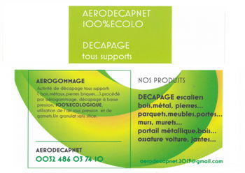 AEROGOMMAGE Bruxelles Belgique
