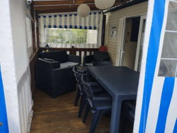 mobil home terrasse