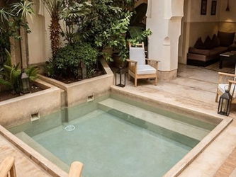 Riad 5 chambres piscine Medina pour location gérance libre Maroc