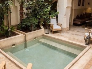 riad 5 chambres piscine medina pour location gérance libre Marrakech