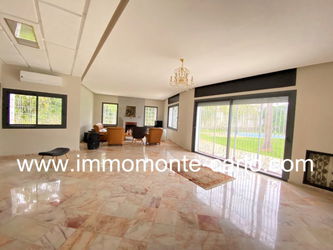 Location agréable villa piscine rabat Maroc
