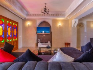 location Chambre dans 1 riad charme Marrakech Maroc
