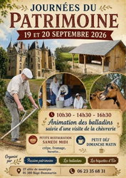 Animations des Balladins suivie d'une visite chèvrerie Dommartin