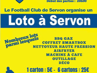 Loto du Football Club de Servon