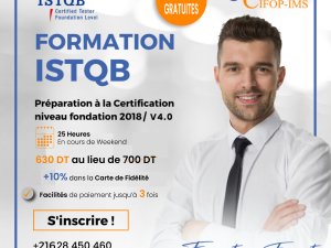 Formation ISTQB Foundation Level Tunis Tunisie