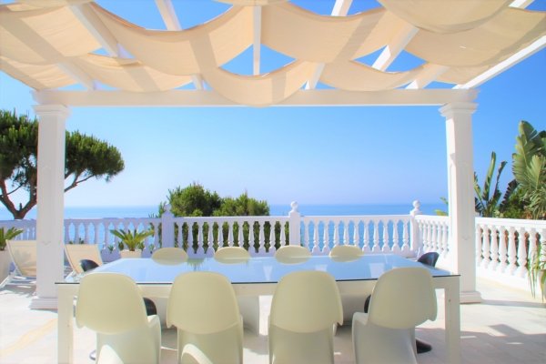 Vente Maison luxe vue mer spectaculaire Benalmadena Espagne