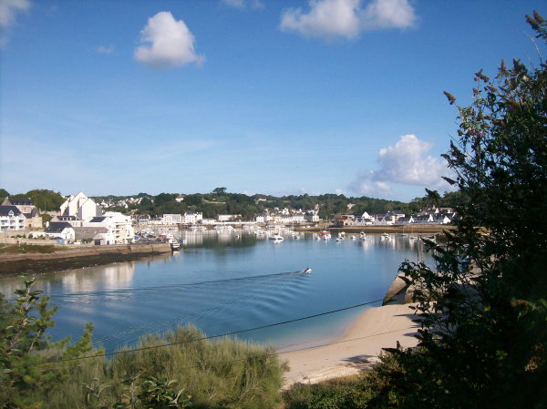 L'entrée du port d'audierne